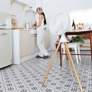 저버 오호 우드 저소음 인테리어 리모컨 선풍기