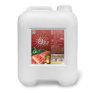우리식품 고기엔 참소스, 1개, 15kg
