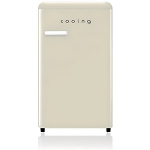 쿠잉전자 레트로 92L 원도어 냉장고