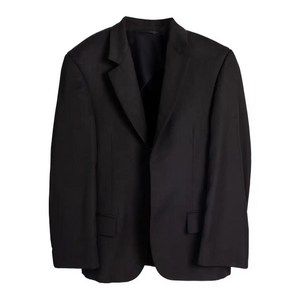 발렌시아가 padded-shoulder blazer
