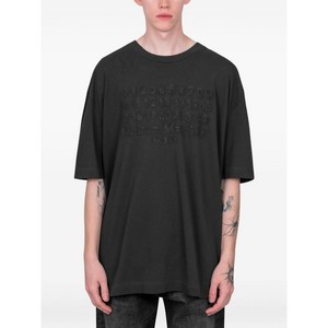 메종 마르지엘라 로고 디테일 티셔츠, 그레이계열, Standard M(KR 100)