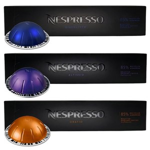 네스프레소 정품 버츄오 캡슐커피 가장 많이 판매되는 에스프레소 셋트구성, 3개입, 62g, 1세트