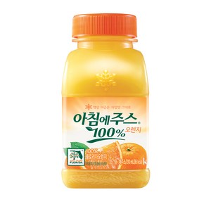 서울우유 아침에주스 오렌지 210ml(아이스박스포장), 15개, 210ml