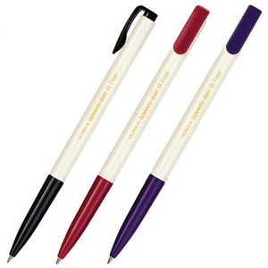 동아 스피디볼 유성펜 0.7mm, 혼합 36개입 (흑색12+청색12+적색12), 1세트