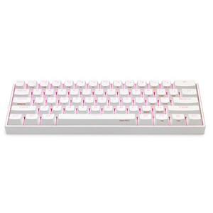 Anne Pro2 앤프로2 블루투스5.0 기계식키보드 무선키보드 게이트론 카일 체리 3종 축, 화이트, 게이트론 PRO 2.0-갈축