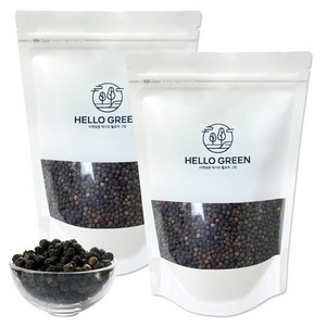 헬로우그린 통 흑후추 리필팩 500gX2(팩) 총1kg, 2개, 500g