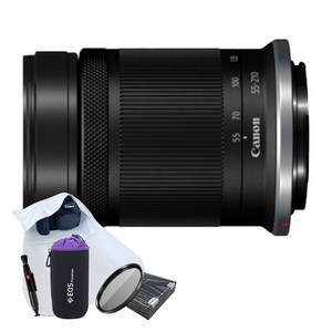 [포토리뷰이벤트]캐논 RF-S 55-210mm F5-7.1 IS STM + 포켓융 +방수파우치 +렌즈 클리닝펜+ 55mm MCUV 필터