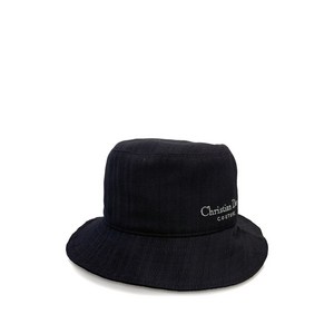 디올 로고 자수 버킷 햇, cm 59, 블랙계열