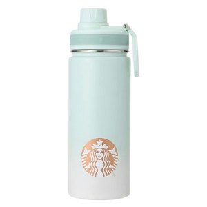 스타벅스 클리어 스테인리스 스틸 스포츠 텀블러 11156055