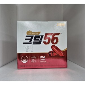 펄세스 크릴56 크릴오일 1 000mg 30g, 180정, 1개