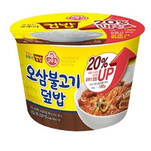 오뚜기 맛있는 컵밥 오삼불고기덮밥, 310g, 24개