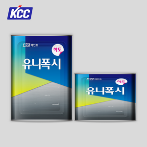 KCC페인트 유니폭시 하도 14L 투명 에폭시 프라이머 바닥재 실내 인테리어, 1개