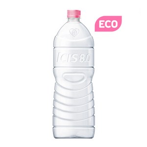 아이시스 8.0 무라벨 ECO 생수, 2L, 6개