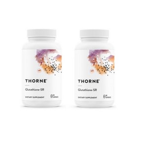 1+1 THORNE 쏜리서치 글루타치온 SR 60캡슐, 175mg, 2개