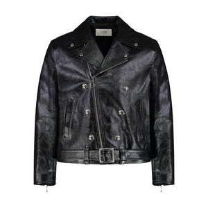 셀린느 레더 재킷, 블랙계열, IT/FR 56(KR 120)