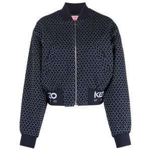 겐조 사시코 스티치 자수 봄버 재킷