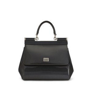 돌체앤가바나 시칠리 스몰 탑 핸들 백