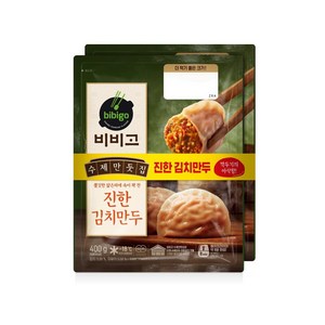 비비고 수제진한김치만두 400g x6개, 6개