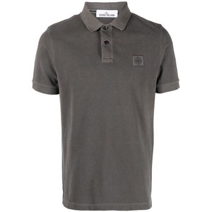 스톤 아일랜드 컴퍼스 로고 폴로 셔츠, 그레이계열, Standard XXXL(KR 115)