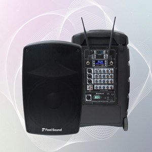 FS-600NW 이동식 앰프 악기 연주용 앰프 버스킹용 앰프 휴대용 앰프 포터블 앰프 FS-600NW 필사운드, 색소폰 마이크+색소폰 마이크