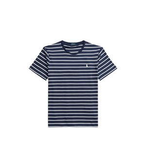폴로랄프로렌 스트라이프 패턴 티셔츠, 블루계열+화이트계열, Standard S(KR 95)
