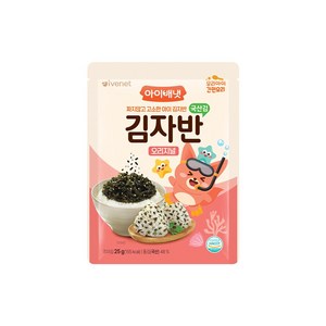 [아이배냇] 아기반찬 김자반 야채 오리지널 2종 6개 행사, 김자반 오리지널, 25g