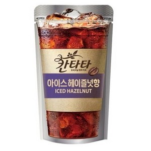 롯데 칸타타 아이스 헤이즐넛향 230ml X 10봉, 10개