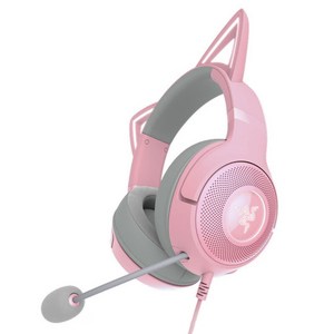 레이저 크라켄 키티 V2 유선 헤드셋