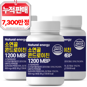 웰핏 소연골 콘드로이친 1200 MBP, 60정, 3개