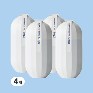 아이앤어스 변기세정제 대용량 1세트 (레몬향), 4개, 280g