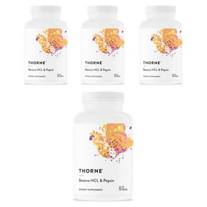 쏜리서치 베타인HCL & 펩신 캡슐, 225정, 4개