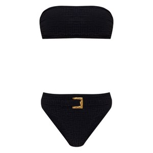 발망 벨트 웨이스트 비키니 세트, 블랙계열, France 42(KR 77)