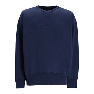 메종 마르지엘라 로고 디테일 스웨트셔츠, 블루계열, Standard M(KR 100)
