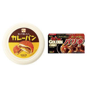 KALDI 바르고 구우면 카레빵 스프레드 + 에스앤비 골든 카레 엄청 매운 맛