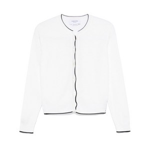 톰 브라운 4 바 스트라이프 텍스처 가디건, 화이트계열, Italy 42(KR 66)