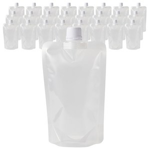 맘스퀴즈 스파우트 음료 파우치 300ml, 12 x 18 cm, 25개입, 1개