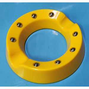 TM 볼링공 로테이션 받침대 트레이, 1개, 볼컵 옐로우 노랑 칼라