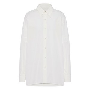 메종 마르지엘라 코튼 포플린 셔츠, 화이트계열, Italy 42(KR 66)