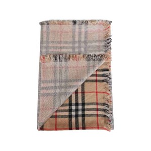 버버리 프린지 체크 스카프