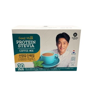 맥널티커피 산양유 단백질 스테비아 커피믹스