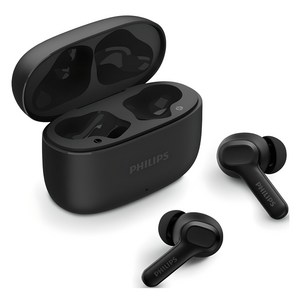 필립스 무선 ENC노이즈캔슬링 블루투스 이어폰 TAT1109 블랙 24시간 방수가능