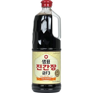 샘표 진간장 금 F3, 1.7L, 1개