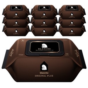 순둥이 로하스 아기물티슈 캡형, 75g, 70매, 10세트