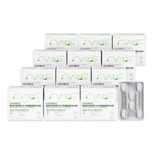 성균관생활건강 MSM 비타민D N글루코사민 12박스 1년, 60정, 72g