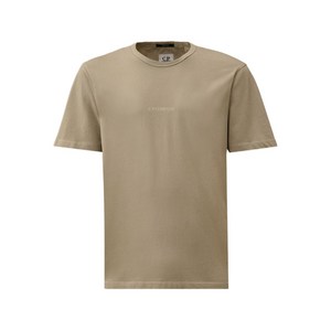 C.P.컴퍼니 로고 자수 티셔츠, 그린계열, Standard L(KR 105)