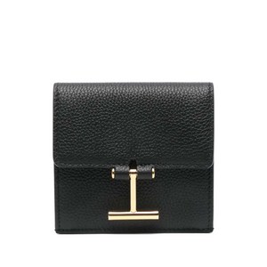 톰포드 로고 디테일 스냅 버튼 지갑