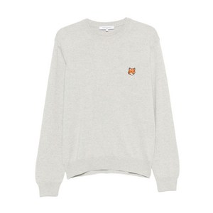 메종키츠네 폭스 헤드 스웨터, 그레이계열, Standard M(KR 100)