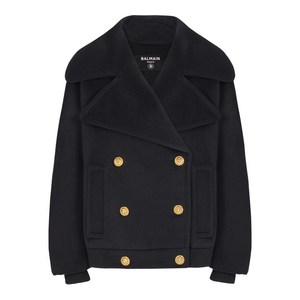 발망 더블 브레스티드 피코트, 블랙계열, France 34(KR 55)