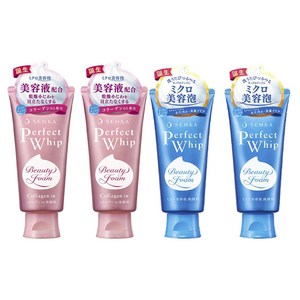 센카 퍼펙트 휩 콜라겐 인 120g + 퍼펙트 휩 페이셜 워시 120g, 2세트