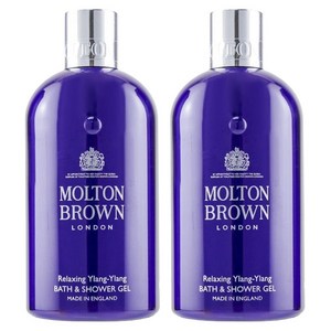 몰튼브라운 릴렉싱 일랑 배쓰 & 샤워젤, 300ml, 2개